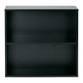 thumbnail image 1 of Prado 30 inch 2 Shelf Multipurpose Black Bookcase Engineered Wood, 1 of 6