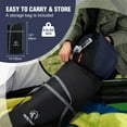 thumbnail image 3 of REDCAMP Cotton Flannel Sleeping Bag for Camping Backpacking, Adults Cold Weather Envelope Sleeping Bags with 2/3/4lbs Filling, 3 of 10