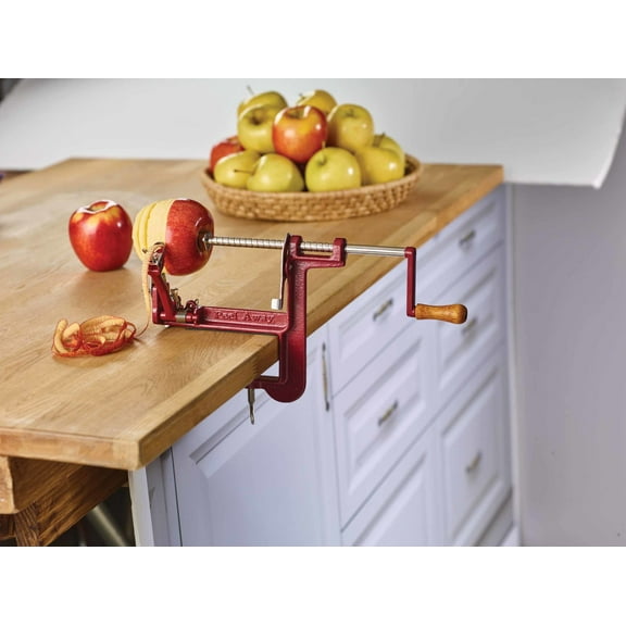 Swing A Way Peel Away Cast Iron Apple Peeler with Clamp