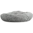 thumbnail image 2 of Gibson Home Bow Wow Buddy Pet Dog Bed, 30" x 30", Shaggy Gray, 2 of 6