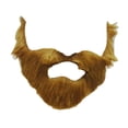 thumbnail image 1 of Accesorios de disfraz de barba falsa, bigote adulto, simulación de barba de franela realista Marrón Yuyangstore barba falsa, 1 of 8
