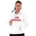 thumbnail image 3 of Oh Canada National Anthem CAN Native Unisex Plus Fleece Graphic Hoodie Brisco Brands 2X, 3 of 5