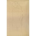 thumbnail image 3 of Gustav Klimt 11x14 Black Modern Framed Museum Art Print Titled - Adam and Eva Study, 3 of 5