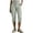 Green, variant on Costeam Womens Solid Multi Flap Cargo Pocket Roll Cuff Hem Capri Cropped Pants Side Utility Patch Pockets Button Zip Fly Regular Waist Loose Fit Mid Calf Outdoor Casual Trouser Bottoms