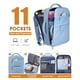 thumbnail image 3 of Mochila de viaje Capolo impermeable para ordenador portátil de 17 pulgadas para mujeres y hombres, 3 of 7