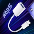 thumbnail image 2 of CNKOO Reversible Type C to USB3.0 Adapter Cable for Efficient Data Transfer with Wide Compatibility for Multiple Devices, 2 of 8