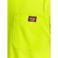 thumbnail image 5 of Wrangler Workwear Men's Short Sleeve Heavyweight Pocket Crew Work Shirt, 5 of 7