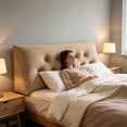 thumbnail image 6 of Triangular Bed Rest Pillow Extra Tall Thick 120x50x15cm for Reading Sleeping, 6 of 9
