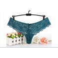 thumbnail image 1 of VISgogo Mujeres Intimates G-string, Tanga de encaje ultrafino, Bragas sexy transparentes Ropa interior VISgogo  moda, 1 of 1