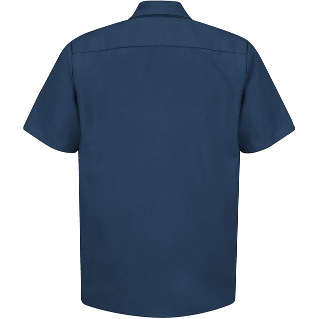 Red Kap Men's Industrial Short Sleeve Work Shirt