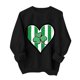 thumbnail image 1 of Suéteres de Manga Larga de Mujer con Cuello Redondo Impreso Suelto Casual para la Fiesta Del Día de San Patricio Y el Uso Diario, 1 of 6