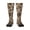 1 Black, variant on Women's Knee High Socks Corps Camouflage Outdoor Casual Tube Socks