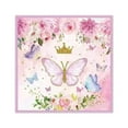 thumbnail image 1 of Watercolor Style Paper Plate & Tissue Easy to Assemble for Parties  12pcs 7 Inch Plates, 1 of 7