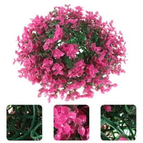 GAXIRE 1Pack Artificial Topiary for Outdoors Faux Topiary Sphere Spring Decorations Valentine's Day Christmas