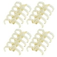 thumbnail image 2 of Binding Rings, Free Writing Plastic Binding Rings Easy Use Transparent Material Segmented Design  For Office Supplies For School Use Transparent White,Transparent Black,Transparent, 2 of 8
