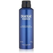 Guy Laroche Drakkar Essence Deodorant Body Spray for Men, 6 Oz.