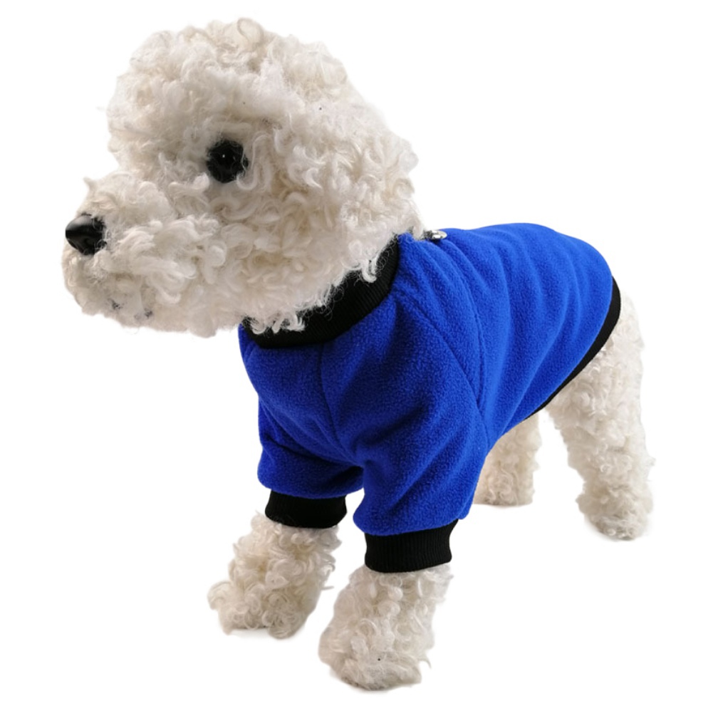 Fleece Dog Coat, Pullover Stretch Dog Fleece Vest Cold Weather Puppy