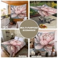 thumbnail image 6 of Pink Flowers Tapestry for Bedroom Wall Hanging Tapestry, Spring Country Pastoral Botanical Floral Ceiling Backdrop Tapestries Poster Blanket Wall Decor for Teens Room Living Room Dorm 39" x 59", 6 of 8