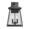 thumbnail image 6 of 521M-BK-Z-Lite-Broughton - 2 Light Outdoor Wall Sconce In Craftsman Style-17.5 Inches Tall and 10.25 Inches Wide, 6 of 7