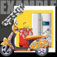 thumbnail image 4 of 50xpc Graffiti Sticker Luggage Refrigerator Phone Water Cup Sticker, 4 of 5