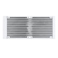 thumbnail image 1 of 277 Mm Water Cooling Radiator Dual 120 Mm Fan Mounts 12 Tubes Water Cooler Heatsink Radiator, Aluminum Alloy DIY Computer Heat Exchanger Radiator for PC Water Cooling, 1 of 7