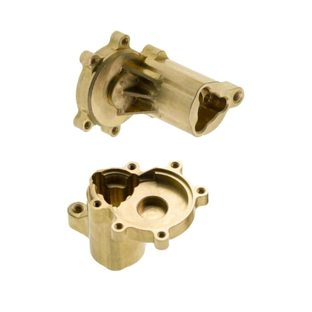 2 piezas de accesorios de coche RC perfke Cubierta del buje trasero Portadores de cubo de dirección delantera RC