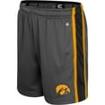 thumbnail image 2 of Youth Colosseum Charcoal Iowa Hawkeyes Ripple Shorts, 2 of 3