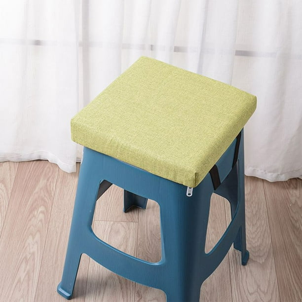 Cojín para silla de comedor, tapizado con esponja de alta densidad, cojín de cocina, cojín antideslizante, cómodo cojín para silla de sala de estar, cojín de alta densidad para silla de