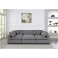 thumbnail image 3 of Trent Home Contemporary Gray Durable Linen Fabric Cloud Modular Sectional, 3 of 3