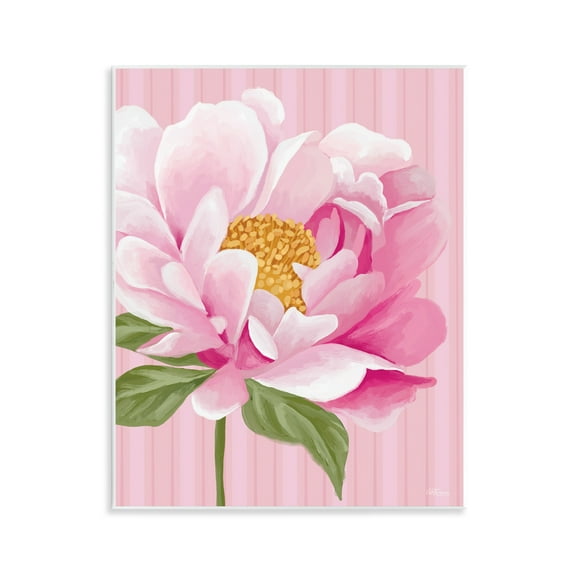 Stupell Industries Pink Carnation Bloom Botanical & Floral Painting Unframed Art Print Wall Art, 11 x 14