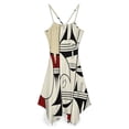 thumbnail image 2 of Hopi Pottery Dress Elegant Party Dresses Evening Dresses Women Dress Long Dresses Sleeveless Dress Ladies Dresses, 2 of 4