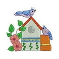 thumbnail image 5 of Threadart Machine Embroidery Design Bundles - Seasons Sets - Spring Time Birdhouses (1) - Loaded on USB Stick - 10 Sets Available, 5 of 9