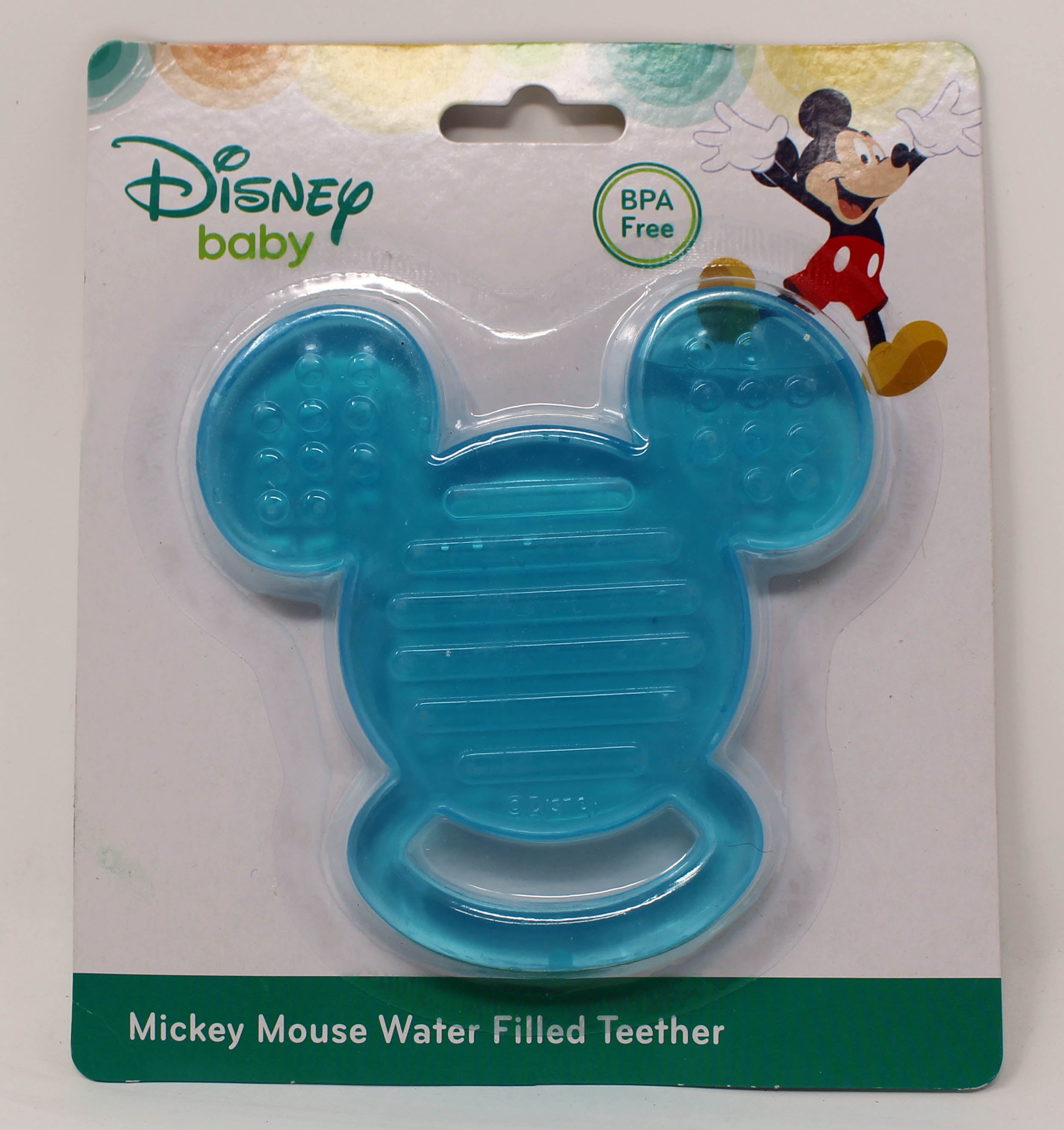 BABY TEETHER WATER FILLED RING SOOTHER MICKEY MOUSE 