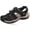 A-black, variant on Men's Sandals, Closed Toe Leather Fisherman Outdoor Hiking Sport Shoes Summer