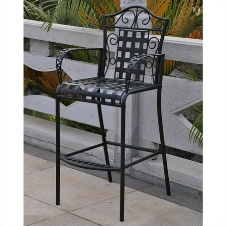 bar iron patio mandalay chairs caravan international height bistro piece furniture pub pemberly row stools stool collect wicker valencia resin