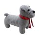 thumbnail image 1 of Levtex Home - Bretton Woods - Almohada decorativa (40,6 x 28,9 cm) - Forma de perro - Gris, negro, rojo y blanco, 1 of 3