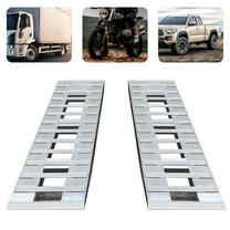 2 PCS Loading Ramps 72*15In Aluminum Trailer Ramps Heavy Duty Truck Ramps Portable Motorcycle Ramps Truck Car Auto Trailer Ramps Max Load Capacity 6800lbs for ATVs, UTVs, Dirt Bikes, Mini 4-Wheelers