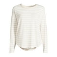 thumbnail image 6 of Time and Tru Women's Long Sleeve Hacci Top (2 Pack), 6 of 6