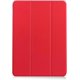 thumbnail image 2 of Funda Protectora Rígida de Cuero PU con Soporte Magnético para iPad Air 11" M2 (2024) - Rojo, 2 of 7