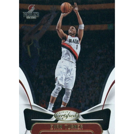 Trail Turner Shell - 2018-19 Panini Certified #140 Evan Turner Portland Trail Blazers Basketball Card