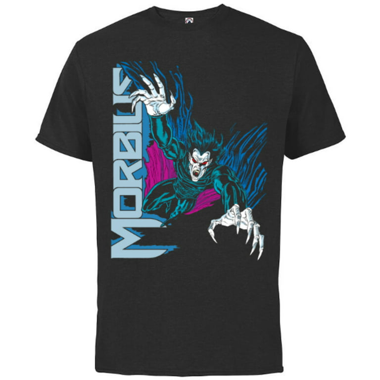 Marvel Morbius Comic Book Retro - Short Sleeve Cotton T-Shirt for Adults - Customized-Black Walmart.com