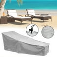 thumbnail image 2 of Waterproof Silver Sun Lounge Chair Dust Oxford Outdoor Garden Furniture Cover, 2 of 8