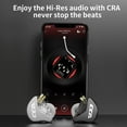 thumbnail image 3 of CCA CRA in Ear Monitors Headphones Ultra-Thin Diaphragm Dynamic Driver Super Bass Clear Sound Earbuds Wired IEM Earphones with Detachable Cable for Singer Musician DJ Stage Church, 3 of 8