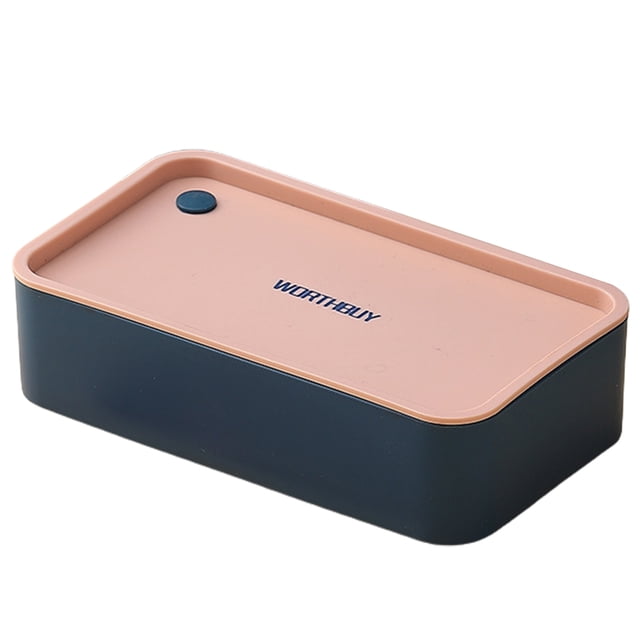 Lubelski 720ml Lunch Box Removable Grid Design Heat Resistant Silicone Microwave Food Container Kitchen Accessories
