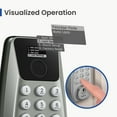 thumbnail image 4 of DESLOC Smart Door Lock with Touchscreen, Keyless Entry Door Lock with 100 Fingerprints Storage, Keypad Deadbolt for Front Door, 12-Month Battery, Easy Installation-Nickel, 4 of 8
