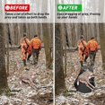 thumbnail image 5 of Multi-Purpose Utility Sled Portable Ice Fishing Sled With Rope Deer Drag Sled For Ice Fishing Hunting Game Durable, 5 of 5