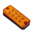 thumbnail image 1 of LED Side Marker Lights, 6PCS 12V Position Indicator Light 8 LED Side Marker Lamp for Truck Trailer Lorry, 1 of 7