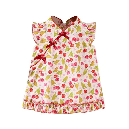 

WuLIQna Sequins Flower Girl Dresses for Wedding Bridesmaid Tulle Puffy Girls Princess Pageant Dresses Girls Dress Summer Floral Princess Dress Beach Dress 2024 New Cotton Silk Children s Dress