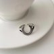 thumbnail image 1 of Vintage Horseshoe U Shape Women Metal Finger Ring Party Jewelry Birthday Gift, Gifts for Women Men GirlsNice and Practical, 1 of 4