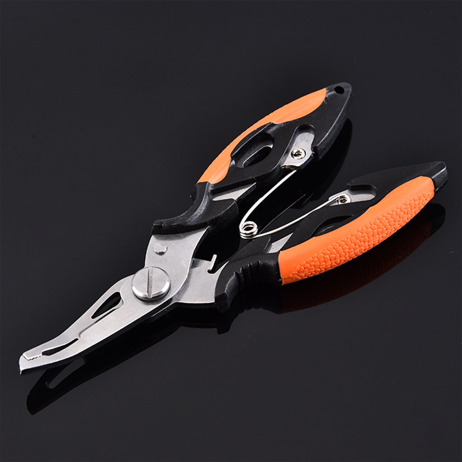 Dvkptbk Stainless Steel Fishing Pliers with Sheath, Hook Removers, Braid  Cutters, Split Ring, Saltwater Fishing Pliers Lure Pliers Camping  Accessories on Clearance 